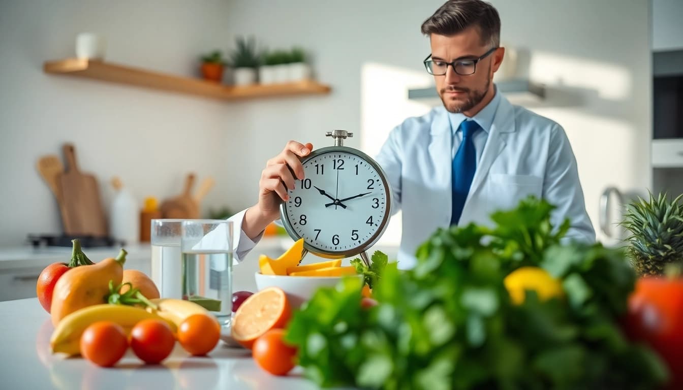 Learn about intermittent fasting with a nutritionist's exploration of healthful food timing.