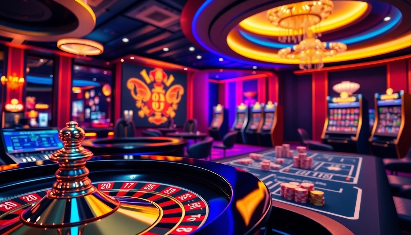 Découvrez l'excitation du casino en ligne Français avec des jeux en ligne vibrants et des éléments de jeu classiques.