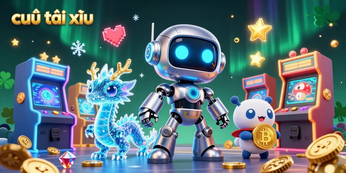 Discover unique cầu tài xỉu strategies amidst vibrant casino visuals and gaming elements.