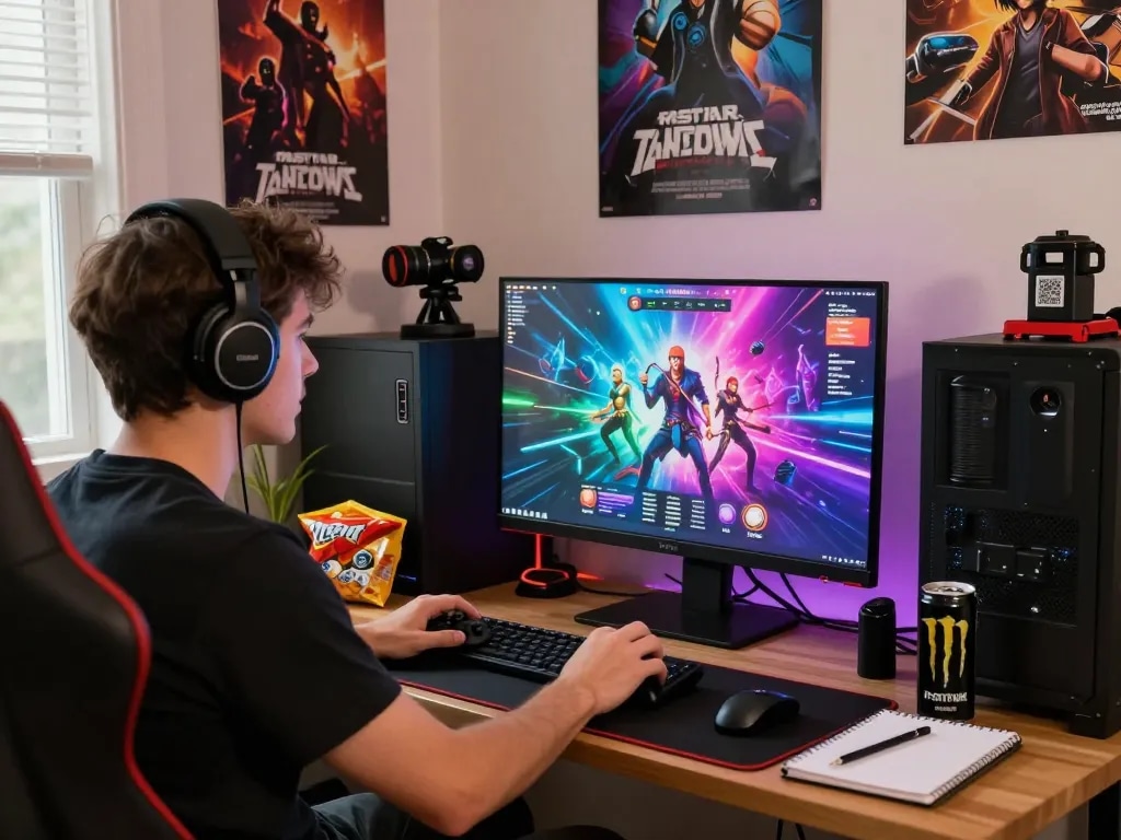 Engaging gaming experience with HTML-based porn games, colorful graphics, and cozy atmosphere.
