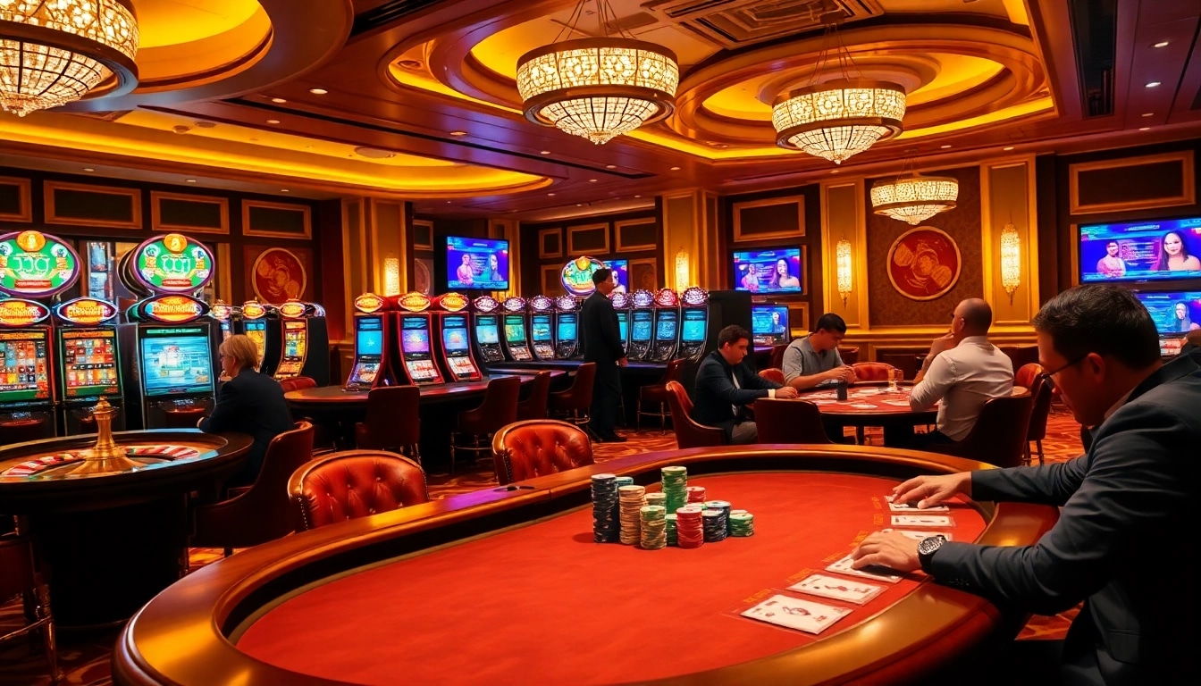 Découvrez l'excitation du casino en ligne France avec des tables vibrantes et un gameplay captivant.