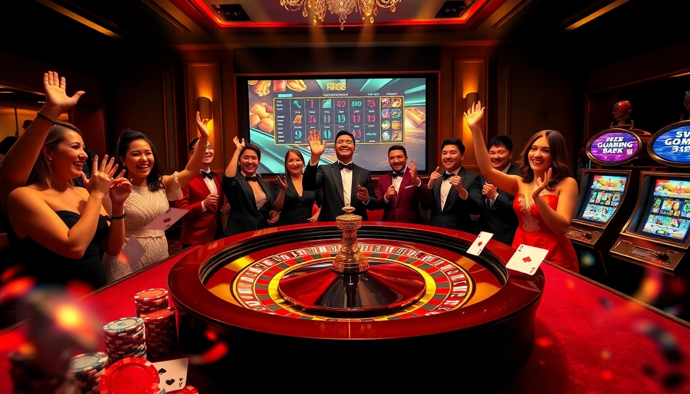 Experience the thrill of gaming at trang chủ rr88 with vibrant casino visuals and exciting gameplay.