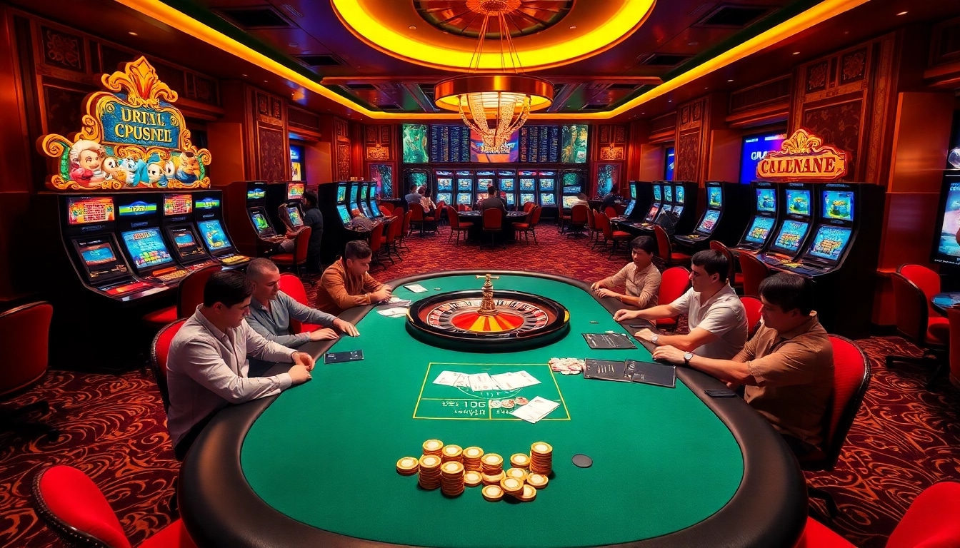 Participez à des jeux palpitants dans un casino en ligne Français proposant le streaming du poker et de la roulette.