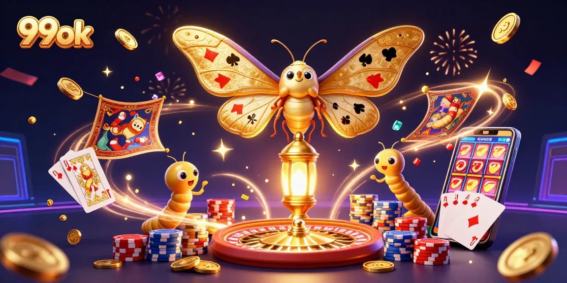 Engage in thrilling gameplay at 99ok featuring vivid casino elements and vibrant characters.