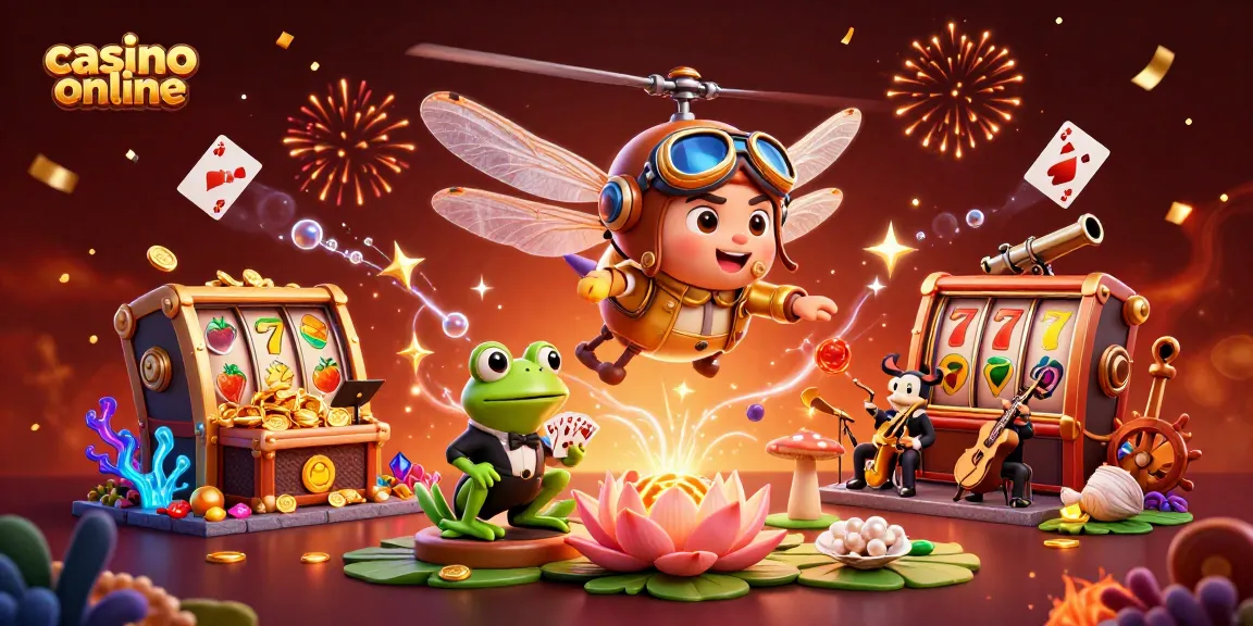 Acțiunea la casino online prinde viață cu personaje și jocuri învăluite în magie.