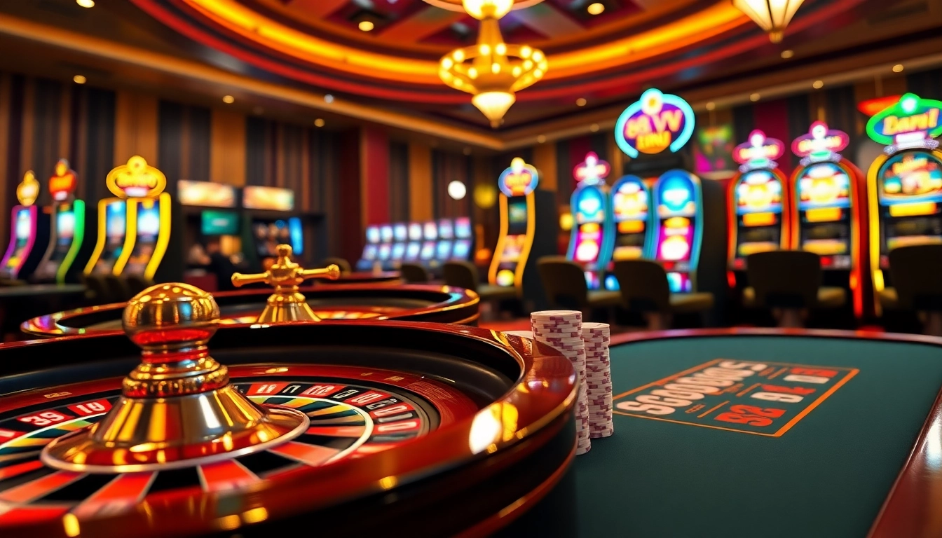 Engage with 88VV and enjoy vibrant casino games featuring roulette, poker, and slot machines.