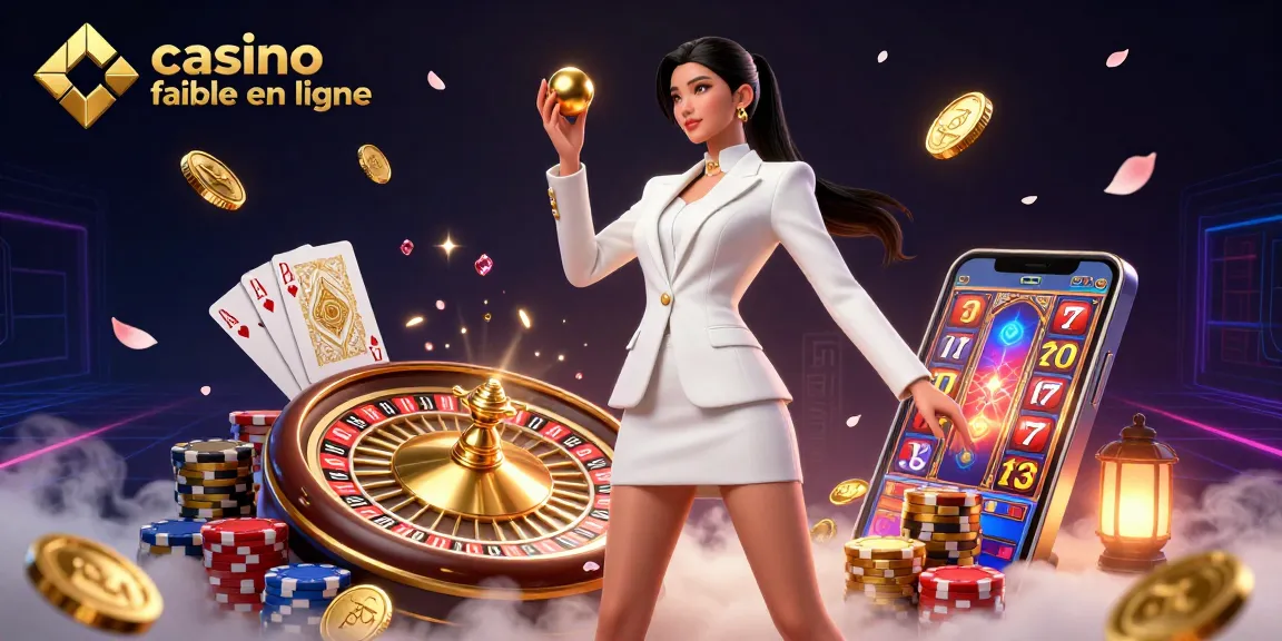 Découvrez l'excitation immersive du casino fiable en ligne avec une illustration 3D époustouflante mettant en vedette des jeux à enjeux élevés.