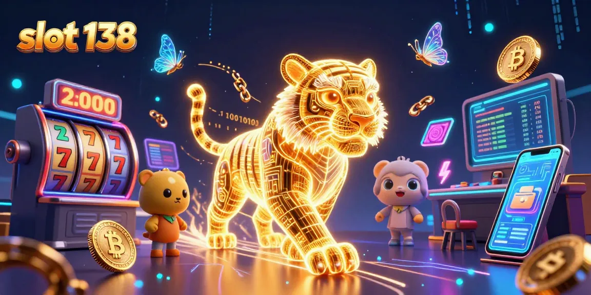 Explore exciting gameplay with slot 138 in a vibrant digital casino landscape.