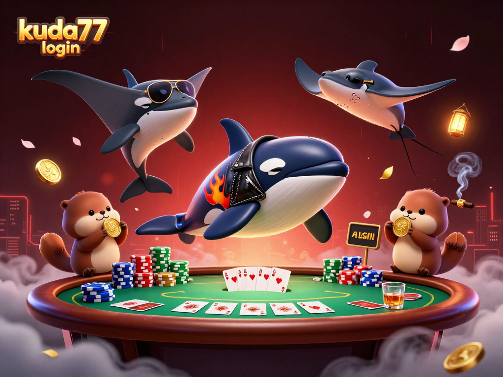Raih kesenangan dengan kuda77 login sambil menikmati permainan kasino menarik dengan karakter 3D.