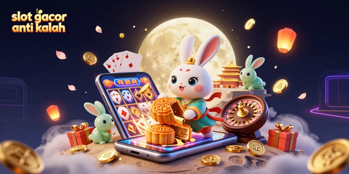 Experience exciting slot gacor anti kalah gameplay with our vibrant casino-themed illustration.