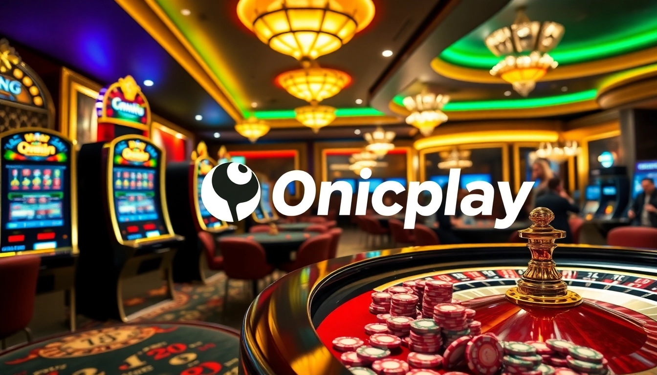 Join the excitement of gaming at Onicplay's luxurious poker tables and slot machines.