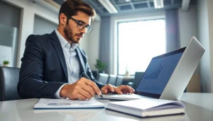 카드 현금화 방법을 분석하는 전문가의 모습