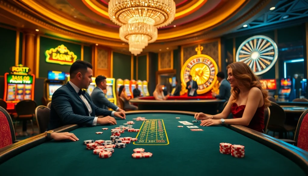 Experience thrilling casino action with https://xx88.us/ featuring players at a vibrant blackjack table.