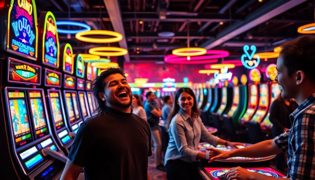 Rasakan keseruan bermain istana777 bet dengan suasana kasino yang ramai dan penuh kegembiraan.