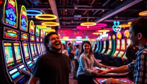 Rasakan keseruan bermain istana777 bet dengan suasana kasino yang ramai dan penuh kegembiraan.