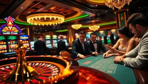 Engage in thrilling card games at 78win with a lavish casino backdrop full of excitement.
