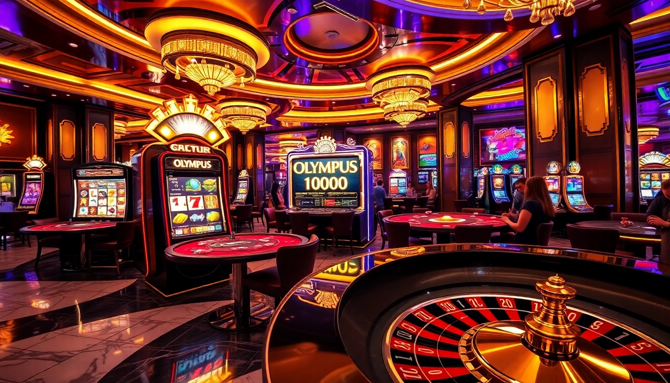 Rasakan sensasi mesin slot Olympus 1000 dalam suasana kasino yang bersemangat.