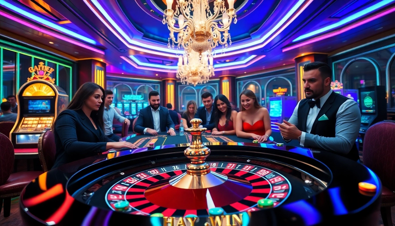 Experience thrilling casino excitement at hay.win with immersive roulette action and high-end gaming ambiance.
