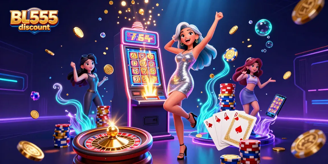 Experience excitement and win big with BL555 discount as stunning jackpots unfold in a vibrant casino.