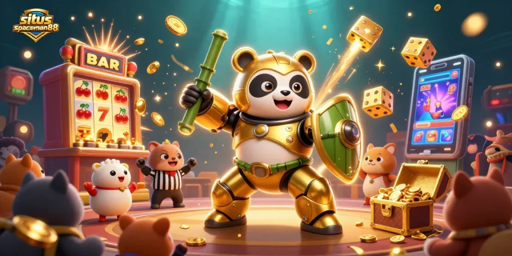 Experience the thrill at situs spaceman88 with animated jackpot celebrations and exciting gaming action.
